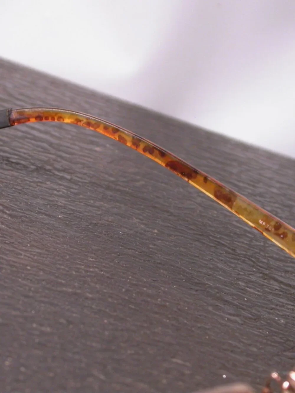 Kazuo Kawasaki Frames Blonde Tortoise Eyeglasses Made in Japan